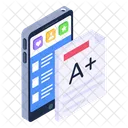 Educational Grades Online Grade Sheet Marks Sheet Icon