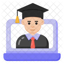 Online Graduate  Icon