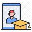 Online Access Education Remote Icon