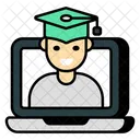 Online Graduate  Icon