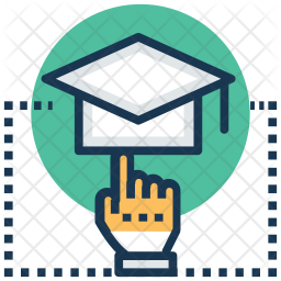 Online graduation Icon