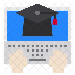 Online Graduation  Icon