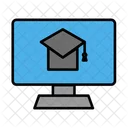 Desktop Computer Online Icon