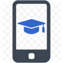 Online Education Graduation Icon