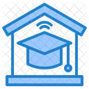 Online Graduation Online Learning Degree Icon
