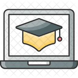 Online Graduation  Icon