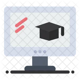 Online Graduation  Icon