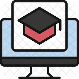 Online Graduation  Icon