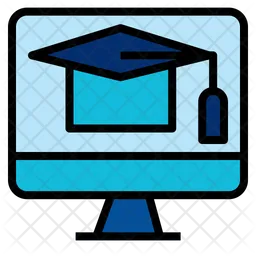 Online Graduation  Icon