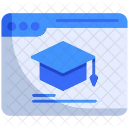 Online Graduation  Icon