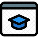 Online Graduation  Icon