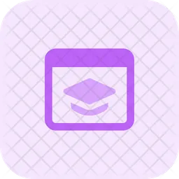 Online Graduation  Icon