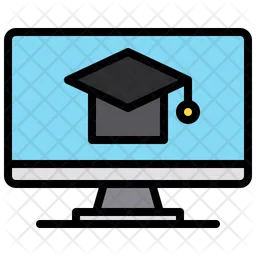 Online Graduation  Icon