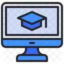 Online Graduation  Icon