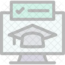 Online graduation  Icon