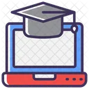 Online Graduation Icon