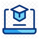 Online Graduation  Icon