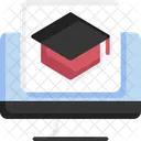 Online Graduation  Icon