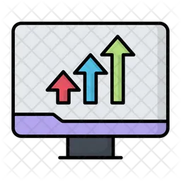 Online graph  Icon