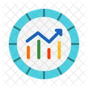 Online Graph Trading Analytics Icon