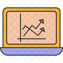 Online graph  Icon