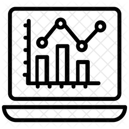 Online Graph Icon Of Line Style Available In Svg Png Eps Ai Icon Fonts