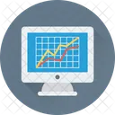 Online Graph  Icon