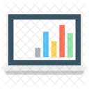 Online Graph Bar Chart Bar Graph Icon