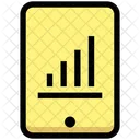 Mobile Bar Chart Bar Graph Bar Chart Icon