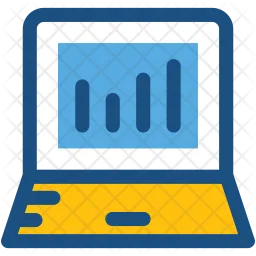 Online Graph  Icon