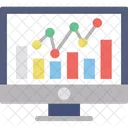 Online Graph Analytics Icon