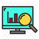 Search Graph Monitor Icon