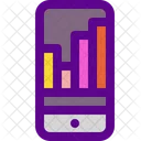Mobile Increase Banking Icon