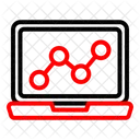 Digital Marketing Laptop Computer Icon