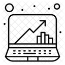 Online Graph  Icon