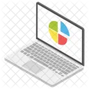 Online Graphical Analysis Web Analytics Online Statistics Icon