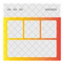 Online Grid  Icon