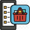 Online Grocery Store  Icon
