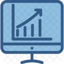 Analytics Cloud Computing Statistics Icon