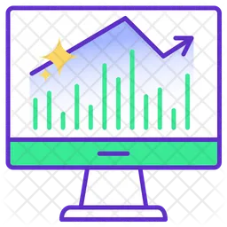 Online Growth  Icon