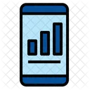Online Growth Graph  Icon