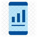 Online Growth Graph  Icon