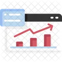 Online Growth  Icon