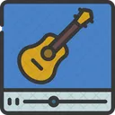 Guitar Lesson Elearning Icon