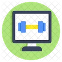 Gym Digital Gym Online Gym Icon