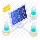 Online Hackathon Binary Bit Icon