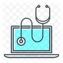 Online Healthcare Online Medication Online Consultation Icon
