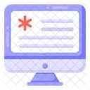 Online Medication Online Healthcare Online Aid Icon