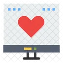 Online Heart  Icon