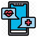 Online Heart Checkup Online Checkup Heart Rate Icon